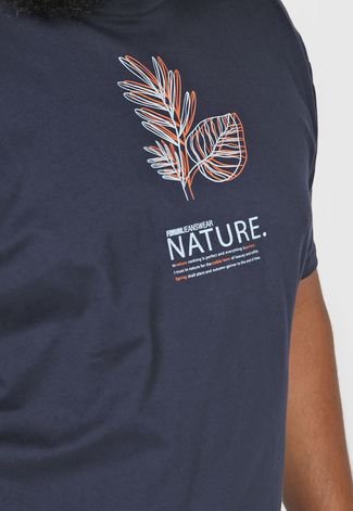Camiseta Forum Nature Azul-Marinho