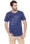 Camiseta Iódice Lettering Azul - Marca IÓDICE