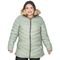 Jaqueta Parka Feminina Dupla Face Nylon Plus Size Com Capuz - Marca Zafina