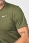 Camiseta Nike Breathe Run To Verde - Marca Nike