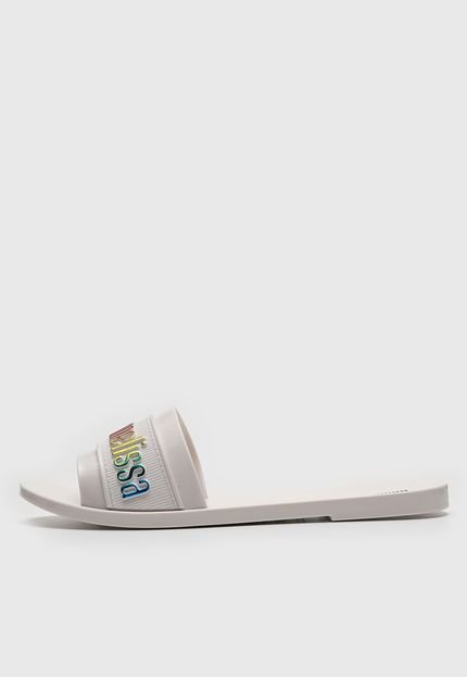 Rasteira Slide Melissa M Lover Ii Ad Off-White - Marca Melissa