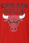 Regata New Era Logo Chicago Bulls Vermelha - Marca New Era