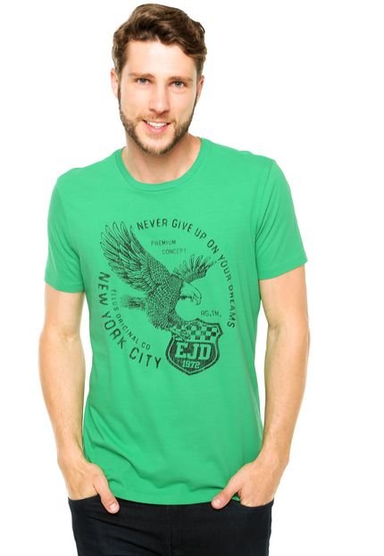 Camiseta Manga Curta Ellus City Verde - Marca Ellus