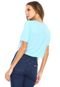 Camiseta Cropped Acrobat Empoderada Novembro Azul - Marca Acrobat