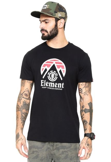 Camiseta Element Tri Tip Preta - Marca Element
