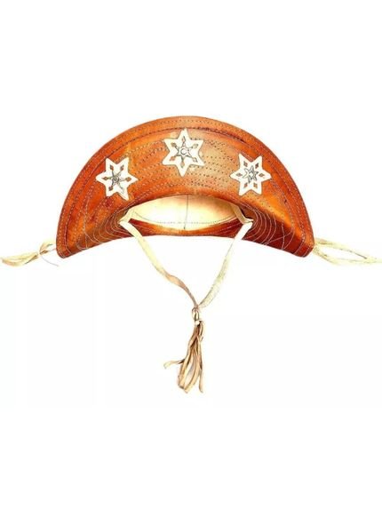 Chapéu de Cangaceiro Lampião Chapelaria Vintage Lampião e Maria Bonita Marrom - Marca Chapelaria Vintage