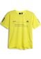 Camiseta adidas Performance Infantil Lettering Amarela - Marca adidas Performance