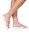 Papete Sandalia Feminino Chinelo Trança Off White Estilo Shoes - Marca Estilo Shoes