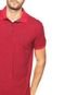 Camisa Polo Acostamento Reta Vermelha - Marca Acostamento