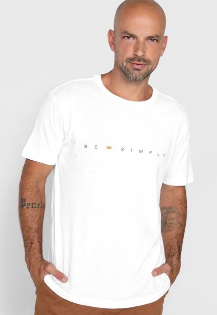Camiseta Osklen Be Simple Branca - Marca Osklen