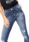 Calça Jeans Biotipo Skinny Cropped Lisa Azul - Marca Biotipo