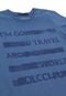 Camiseta Colcci Fun Infantil Lettering Azul - Marca Colcci Fun