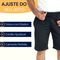 Bermuda Masculina Tactel Elastano KS Short Academia Praia Bolso Lateral  - Marca KS