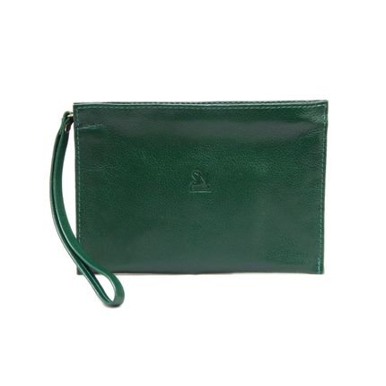 Clutch SN Couros Park Verde - Marca SN Couros