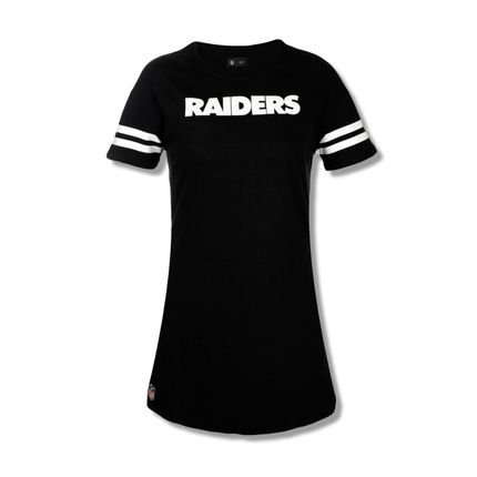 Vestido New Era Basico Oakland Raiders Preto - Marca New Era