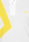Camisa Polo Lacoste Slim Recorte Piquet Branca/Amarela - Marca Lacoste