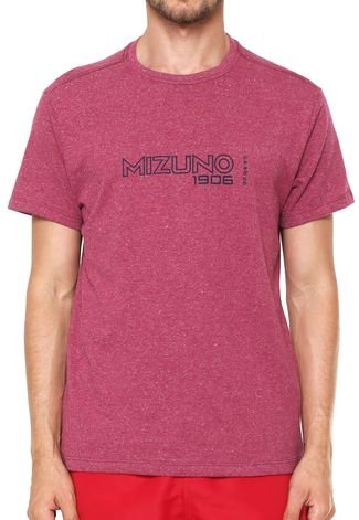 Camiseta Mizuno 1906 Vinho