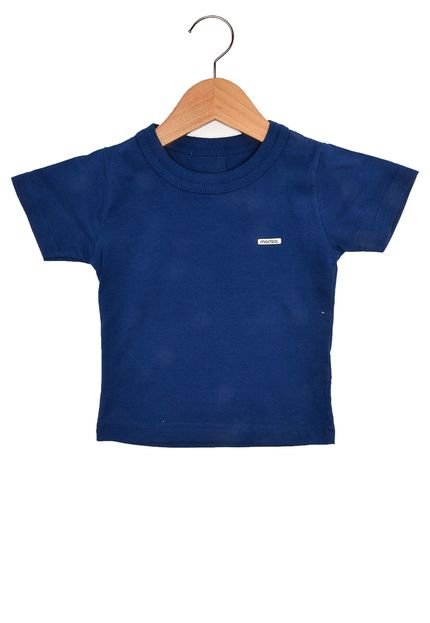 Camiseta Marisol Manga Curta Menino Azul - Marca Marisol