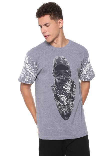 Camiseta Blunt Bandana Cinza - Marca Blunt