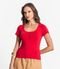 Blusa De VIscotorcion Basica Feminina Endless Vermelho - Marca Endless