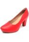 Scarpin Piccadilly Liso Vermelho - Marca Piccadilly