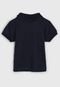 Camiseta Milon Menino Lisa Azul-Marinho - Marca Milon