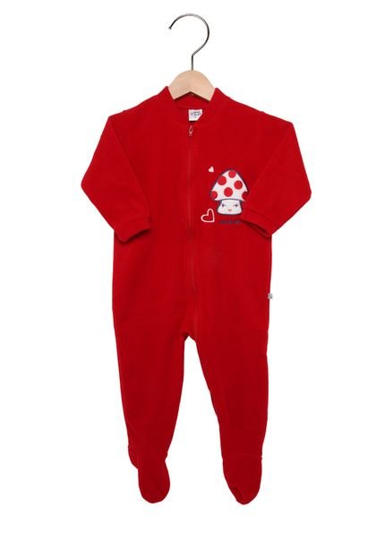 Pijama Ami de Lit Longo Infantil Vermelho - Marca Ami de Lit