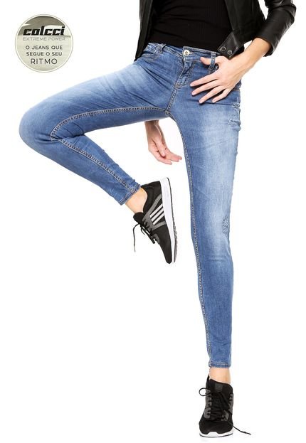 Calça Jeans Colcci Skinny Bella Azul - Marca Colcci
