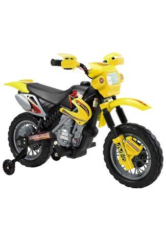 Moto Eletrica Infantil Amarela Lazer - Compre Agora