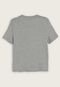 Camiseta Infantil GAP Logo Cinza - Marca GAP