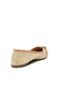 Sapatilha DAFITI SHOES Croco Bege - Marca DAFITI SHOES