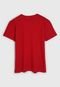 Camiseta Colcci Fun Infantil Lettering Vermelha - Marca Colcci Fun