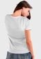 Camiseta Feminina Branca California Algodão Premium Benellys - Marca Benellys