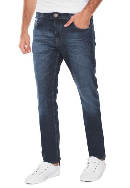 Calça Jeans Malwee Reta Azul - Marca Malwee