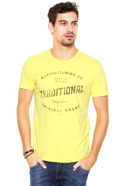 Camiseta Ellus Traditional Amarelo - Marca Ellus