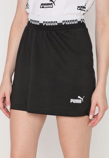 Saia Puma Curta Amplified Skirt Preta - Marca Puma