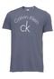 Camiseta Calvin Klein Lettering Azul - Marca Calvin Klein