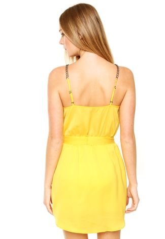 Vestido Sommer Curto Comfort Amarelo
