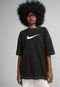Camiseta Nike Sportswear Nsw Swsh Preta - Marca Nike Sportswear