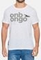 Camiseta Onbongo Masculina Flame Branca - Marca Onbongo