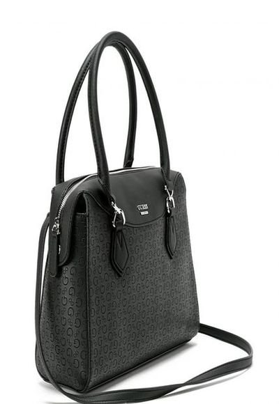 Ripley - BOLSO DE HOMBRO GUESS PARA MUJER EN COLOR NEGRO