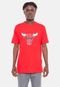 Camiseta NBA Transfer Chicago Bulls Vermelha - Marca NBA