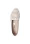 Slip On Moleca Bico Redondo Bege - Marca Moleca