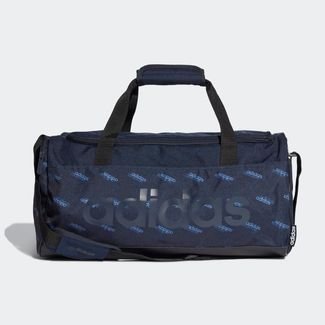 Adidas Mala Duffel Estampada Pequena Linear Logo