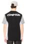 Camiseta New Era Wide Compton Preto - Marca New Era
