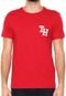 Camiseta Tommy Hilfiger Th Felt Vermelha - Marca Tommy Hilfiger