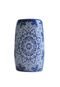 Saleiro E Pimenteiro Ceramica Indigo Henna Flower Urban Branco - Marca Urban