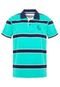 Camisa Polo Lemon Grove Stripe Verde - Marca Lemon Grove