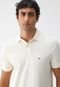 Camisa Polo Tommy Hilfiger Reta Off White - Marca Tommy Hilfiger