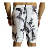 FreeSurf Short Voley Grey Flower - Branco - Marca DAFITI